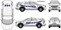 Ford Interceptor Decal Graphics Kit – Custom Print