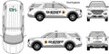 Ford Interceptor Decal Graphics Kit – Small