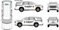 Chevrolet Tahoe Decal Graphics Kit – Medium