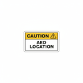 caution-aed-location Sign | 24" x 36" | 030 Magnetic