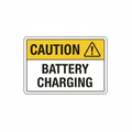 caution-battery-charging Sign | 24" x 36" | 030 Magnetic