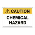 caution-chemical-hazard Sign | 24" x 36" | 030 Magnetic