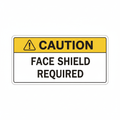 caution-face-shield-required Sign | 24" x 36" | 030 Magnetic