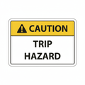 caution-trip-hazard Sign | 24" x 36" | 030 Magnetic