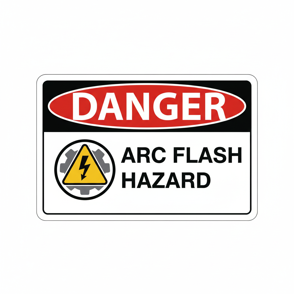 danger-arc-flash-hazard Sign | 24" x 36" | 030 Magnetic