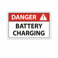 danger-battery-charging Sign | 24" x 36" | 030 Magnetic