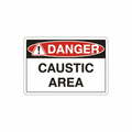 danger-caustic-area Sign | 24" x 36" | 030 Magnetic