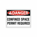 danger-confined-space-permit Sign | 24" x 36" | 030 Magnetic