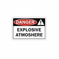 danger-explosive-atmosphere Sign | 24" x 36" | 030 Magnetic