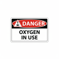 danger-oxygen-in-use Sign | 24" x 36" | 030 Magnetic
