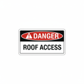 danger-roof-access Sign | 24" x 36" | 030 Magnetic