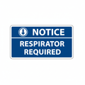 notice-respirator-required Sign | 24" x 36" | 030 Magnetic