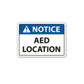 notice-aed-location Sign | 24" x 36" | 030 Magnetic