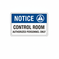 notice-control-room Sign | 24" x 36" | 030 Magnetic