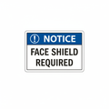 notice-face-shield-required Sign | 24" x 36" | 030 Magnetic
