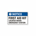 notice-first-aid-kit Sign | 24" x 36" | 030 Magnetic