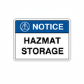 notice-hazmat-storage Sign | 24" x 36" | 030 Magnetic