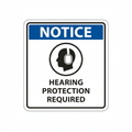 notice-hearing-protection-required Sign | 24" x 36" | 030 Magnetic
