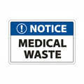 notice-medical-waste Sign | 24" x 36" | 030 Magnetic