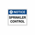 notice-sprinkler-control Sign | 24" x 36" | 030 Magnetic