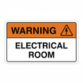warning-electrical-room Sign | 24" x 36" | 030 Magnetic