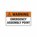 warning-emergency-assembly-point Sign | 24" x 36" | 030 Magnetic