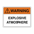 warning-explosive-atmosphere Sign | 24" x 36" | 030 Magnetic