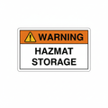 warning-hazmat-storage Sign | 24" x 36" | 030 Magnetic