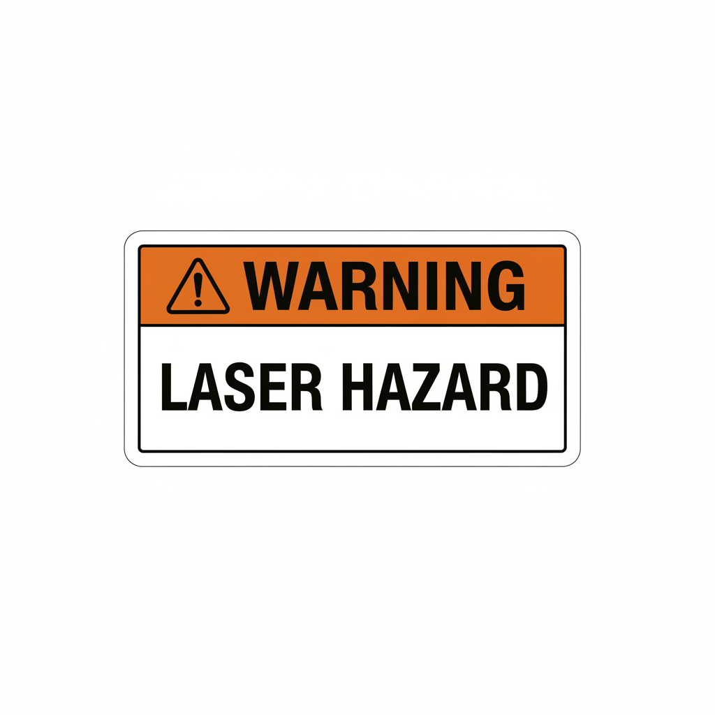 warning-laser-hazard Sign | 24" x 36" | 030 Magnetic