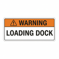 warning-loading-dock Sign | 24" x 36" | 030 Magnetic