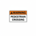 warning-pedestrian-crossing Sign | 24" x 36" | 030 Magnetic