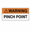 warning-pinch-point Sign | 24" x 36" | 030 Magnetic